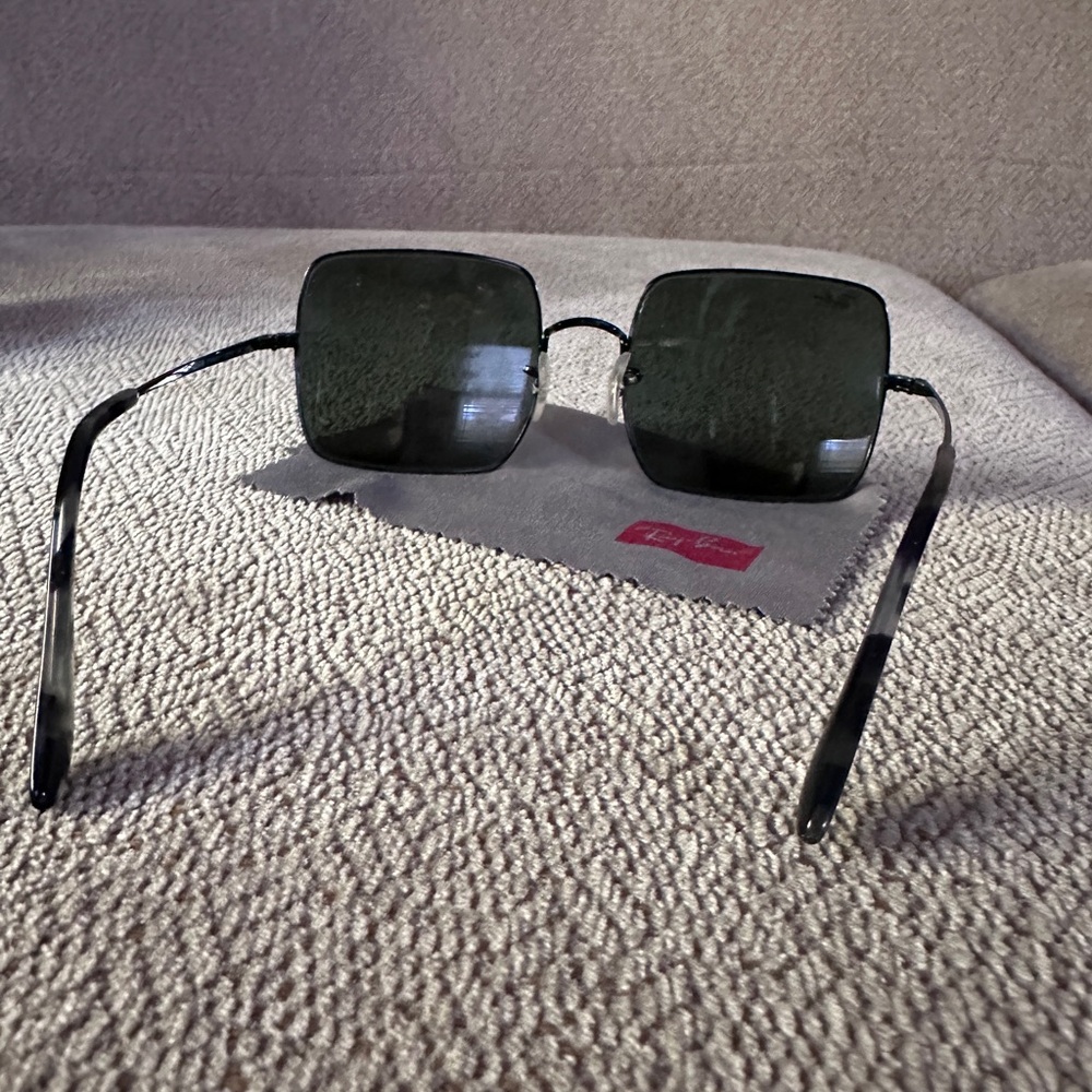 Ray-Ban Dark Square Sunglasses - Picture 4 of 9